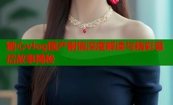 糖心vlog国产剧情深度解读与精彩幕后故事揭秘