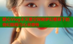 糖心Vlog不灭星空探秘梦幻星辰下的奇幻旅程与心灵感悟