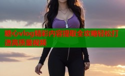 糖心vlog精彩内容提取全攻略轻松打造高质量视频