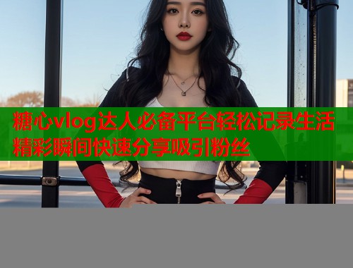 糖心vlog达人必备平台轻松记录生活精彩瞬间快速分享吸引粉丝  第1张