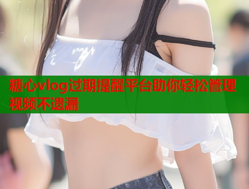 糖心vlog过期提醒平台助你轻松管理视频不遗漏  第1张