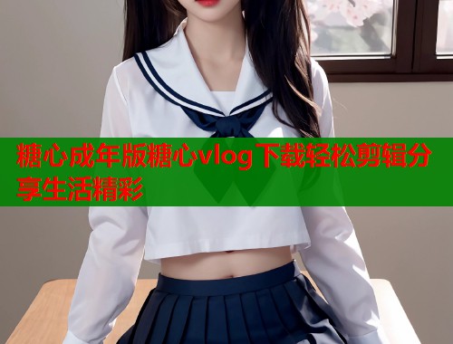 糖心成年版糖心vlog下载轻松剪辑分享生活精彩  第1张