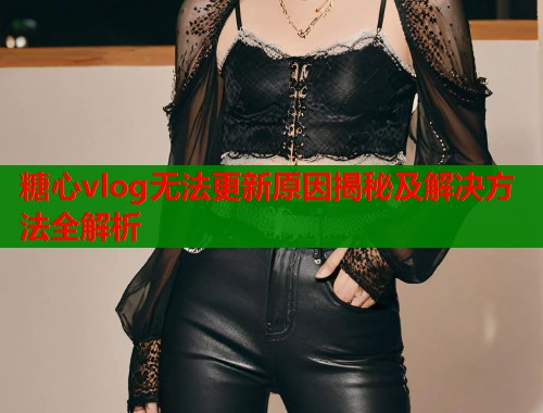 糖心vlog无法更新原因揭秘及解决方法全解析  第2张