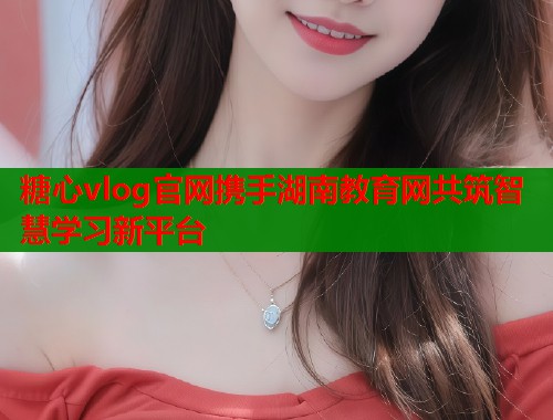 糖心vlog官网携手湖南教育网共筑智慧学习新平台  第1张